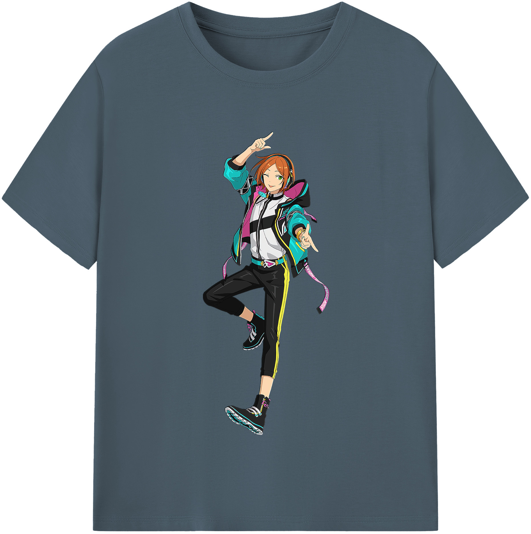 （画像用） あんさんぶるスターズ! Ensemble Stars 綿100％半袖Tシャツ（フロントプリント）